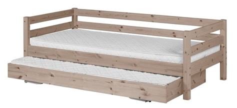 Pin on cool bunk beds FLEXA Classic bedbank met onderschuifbed terra | Pull out ...