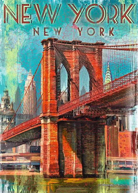 Retro New York 1000pc Adult Puzzles Puzzles Products Uk