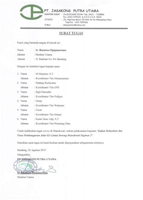 Surat keterangan sehat akan diisi dan ditandatangani oleh dokter yang memeriksa, setelah semua prosedur telah selesai kamu bisa mendapatkan surat keterangan sehat dari puskesmas. Surat tugas survey sorong manokwari