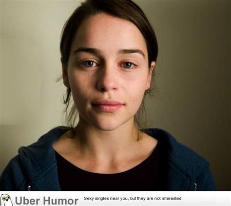 Emilia Clarke With No Makeup Funny Pictures Quotes Pics Photos
