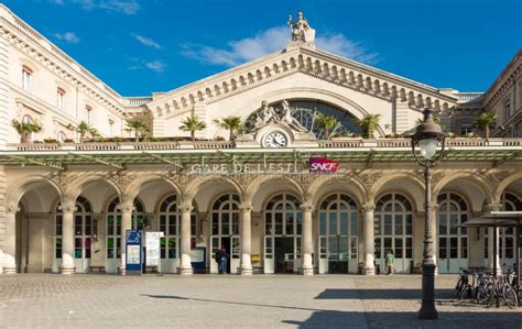 The Gare De L Est Railway Station Paris France Editorial Photo