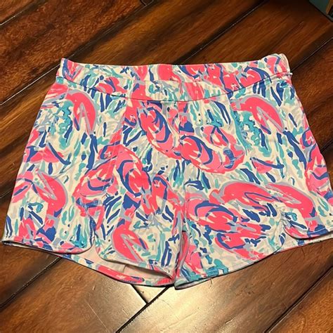 Lilly Pulitzer Shorts Lilly Pulitzer Size 0 Lobster Shorts Hazelle