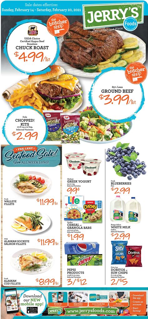 Jerrys Foods Weekly Ad Flyer February 14 To February 20 2021