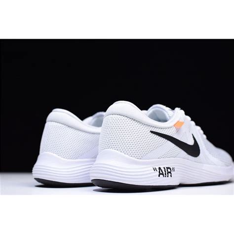 Off White X Nike Revolution 4 White Running Shoes Mens And Wmns Size