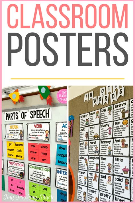 Classroom Posters Tiny Teaching Shack