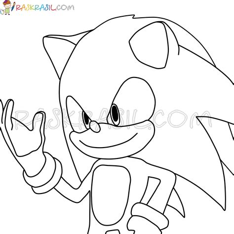 Printable Sonic Coloring Pages We Have Collected Great Sonic The