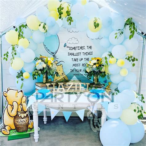 Winnie The Pooh Baby Shower Pooh Bear Baby Shower Baby Shower Yellow