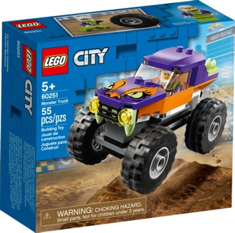 60251 Lego City Monster Truck Building Toy 55 Pc Bakers