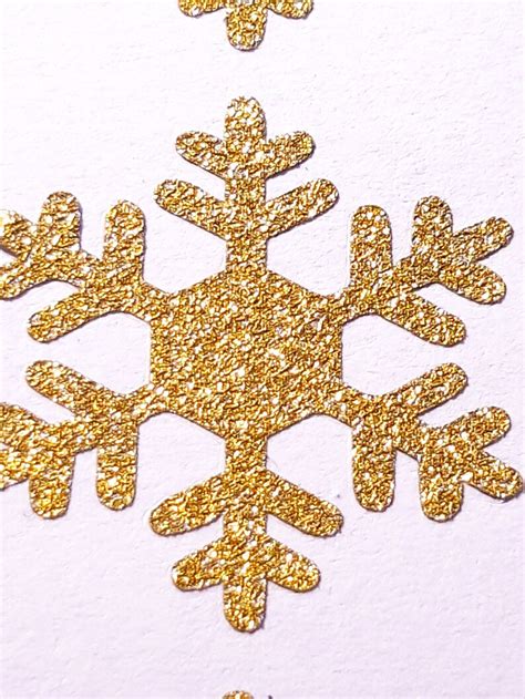 25 Glitter Snowflake Stickers Party Invitation Seal Christmas Etsy