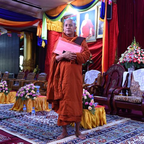 Buddhist Leader Spreads Hatred Of Muslims In Myanmar Wsj