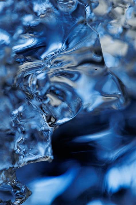 Melting Ice Water Closeup Stock Image Image Of Glass 240631735