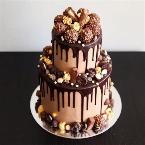 Trace the birthday number on a piece of 18. Image result for cakes 18th birthday boy | Birthday cake chocolate, Cake, Drip cakes