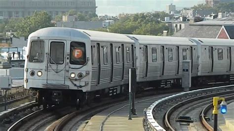 Mta New York City Subway Coney Island Bound R46 F Train Smith 9