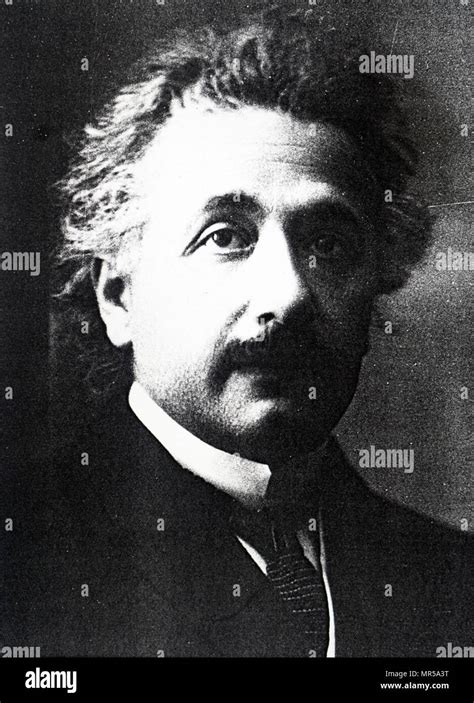 Photograph Of Albert Einstein 1879 1955 A German Born Theoretical