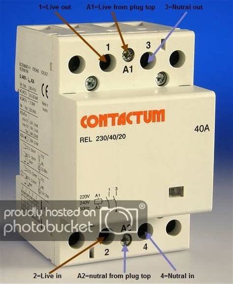 How To Wire A 4 Pole Contactor