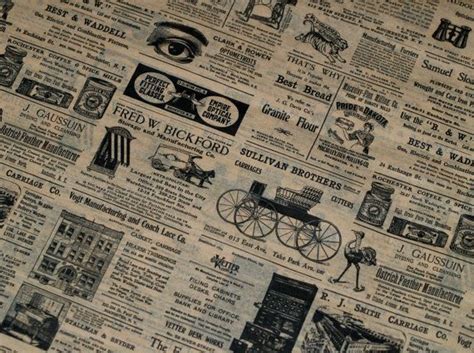 Kraft Newsprint Tissue Wrap 240 Sheets Vintage Look Etsy Tissue