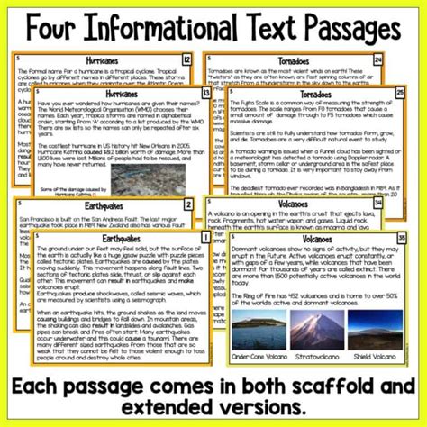Natural Disasters Reading Comprehension Digital Activities For Google Classroom Top Teaching Tasks