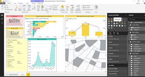 Create A Map In Power Bi Vrogue