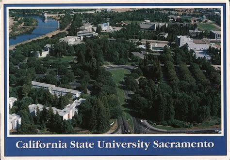 California State University Sacramento Postcard