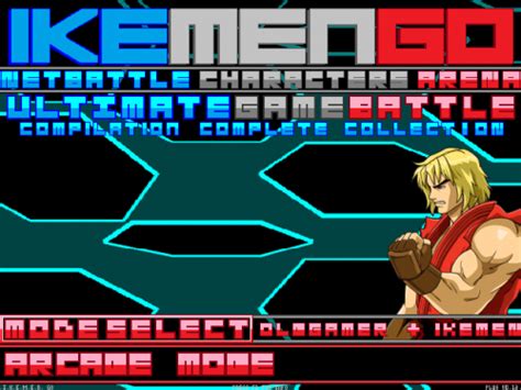Ikemen Collection Ramon Garcia Vol 1 Full Mugen Games Ak1 Mugen