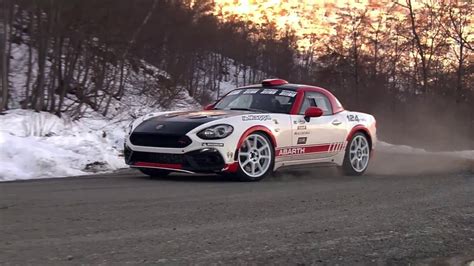 The New Abarth 124 Rally To Debut In The 85th Monte Carlo Rally Automototv Youtube