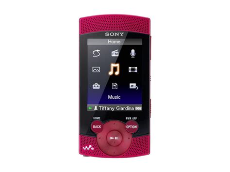 Sony Walkman S Series 16gb Mp3mp4 Player Nwz S545 Red