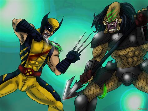 Wolverine Vs Predator By Wessel On Deviantart
