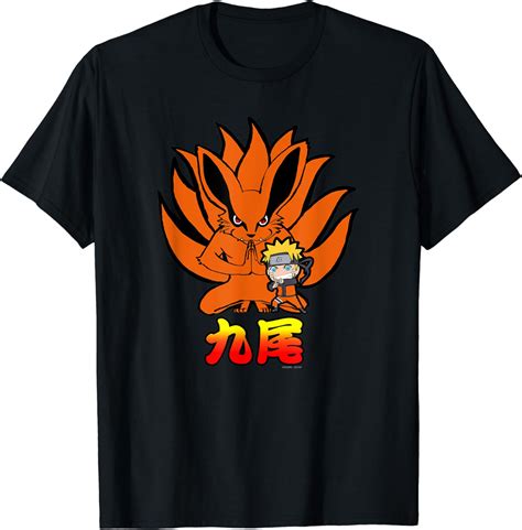 Naruto Shippuden Naruto Kurama Nine Tails Chibi T Shirt