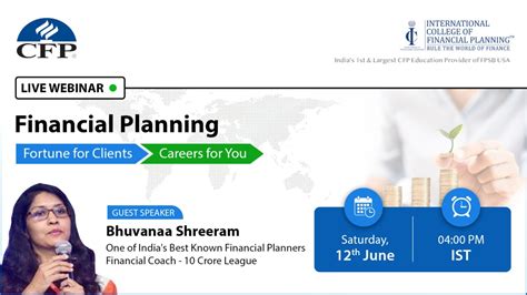 Financial Planning Fortune For Clients Careers For You Tickets By