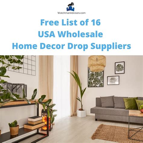 Spocket allows you to choose the best products to sell from thousands of dropshipping suppliers all over the world. Free List of 16 USA Wholesale Home Decor Drop Suppliers ...