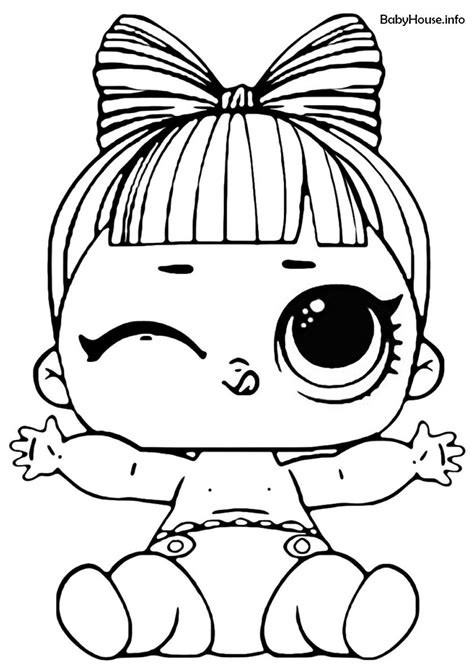 Dolls are so cute and make great coloring pages. LIL SPF Q.T. - high-quality free coloring from the ...
