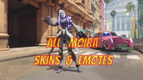 Moira Skins And Emotes And Victory Poses Overwatch Youtube