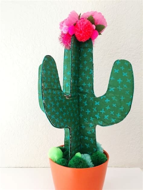 Trendige Kaktus Deko 60 Bastelideen Für Extra Sommerliche Stimmung