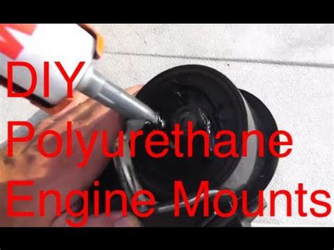 Hey guys, i was researching polyurethane options and i thought i'd share what i found. DIY Poly Urethane Motor Mounts | Turbo Sentra Spec V - YouTube