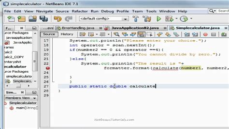 Java Tutorial Simple Calculator Using Output Window Youtube
