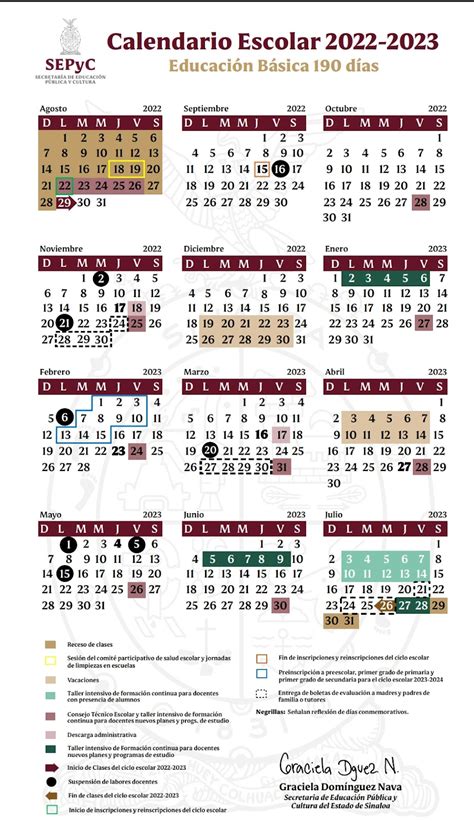 Calendario Escolar Sep Mexico Calendar All Holidays