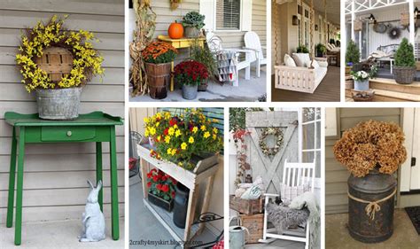 20 Amazing Farmhouse Rustic Porch Decor Ideas The Art In Life