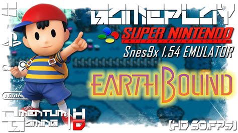 Earthbound Snes X Hd Super Nintendo Emulator Gameplay Hd