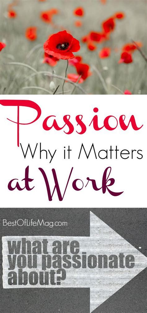 The Words Passion Why It Matters At Work And What To Do About It In