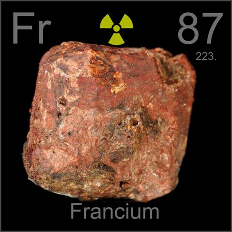Maybe you would like to learn more about one of these? Poster sample, a sample of the element Francium in the ...