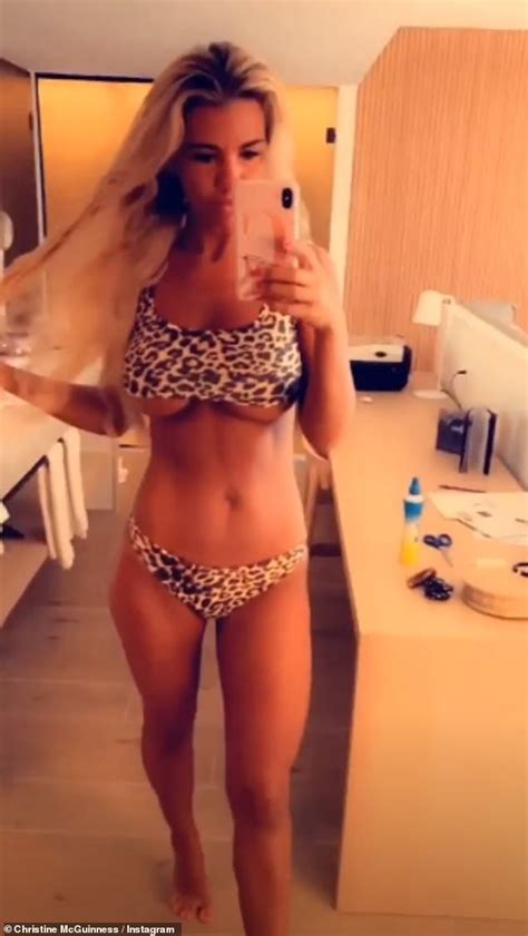 Christine Mcguinness Flashes Some Serious Underboob As She Flaunts Her