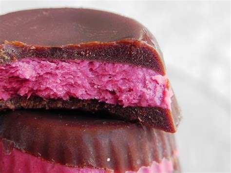 Raw Raspberry Cream Filled Chocolate Candies Recipe Dessert Recipes