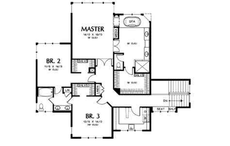 Contemporary Style House Plan 5 Beds 45 Baths 4786 Sqft Plan 48