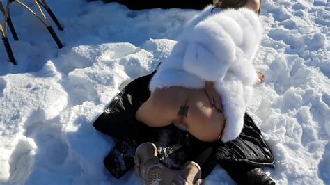 Husband Fucks Hot Young Wife Out Of Town On The Snow