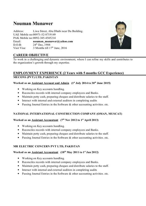 Junior Accountant Cv 1