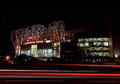 The mayhem came just hours before the red devils were set to take on liverpool in a premier league clash in united's home stadium. old-trafford-night | Manchester united, Old trafford, Lock ...