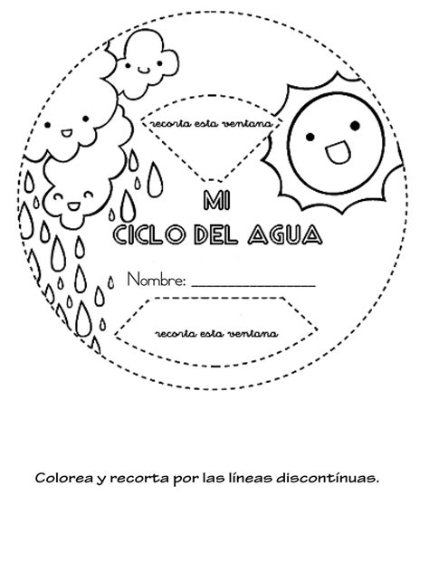 Cuaderno Interactivo Ciclo Del Agua 8 Imagenes Educativas