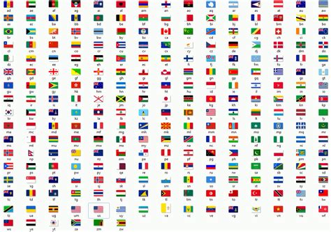 If you are only interested in sovereign states, go to the flags of un members. List of Flags