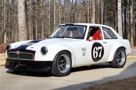 V8 Powered Mg Mgb Gt Race Car For Sale On Bat Auctions Closed On June