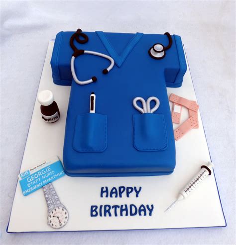 Nurse Tunic Novelty Birthdaycelebration Cake Susies Cakes